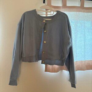 Light Blue Cardigan Long Sleeve